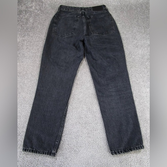 Everlane Jeans Womens 30 Curvy 90s Cheeky Straight Ankle Charcoal Wash Denim - Picture 2 of 3